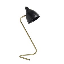 Table Lamp Old School Black Brass Danish Design