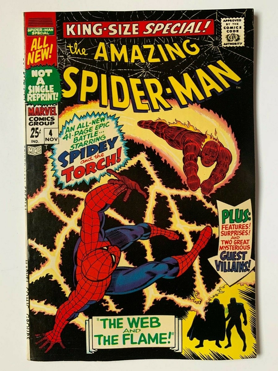 【アメコミ】The Amazing Spiderman #4 THE AMAZING SPIDER-MAN King Size Special #4, Marvel Comics