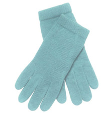 PORTOLANO est 1895 100 CASHMERE Gloves Mittens Cloud Blue NEW Nordstrom 150