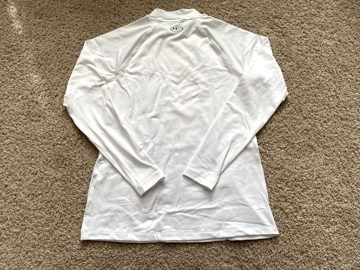 Under Armour ColdGear Reactor 2XL ホワイト Under Armour ColdGear Fitted Mock women 2XL 1368702 | eBay