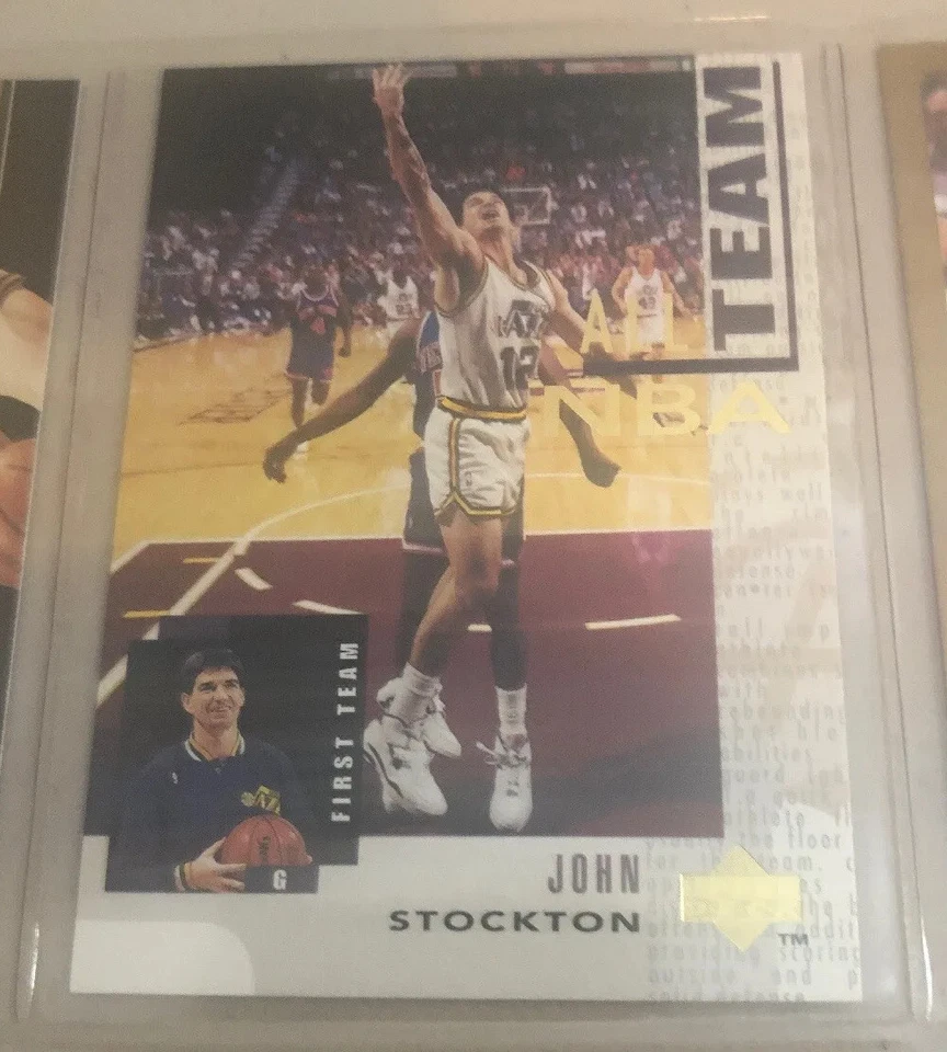 John Stockton 🏀 Phoenix Suns Basketball Cards 🏀  9 Card Lot 🏀 - Image 4 of 4
