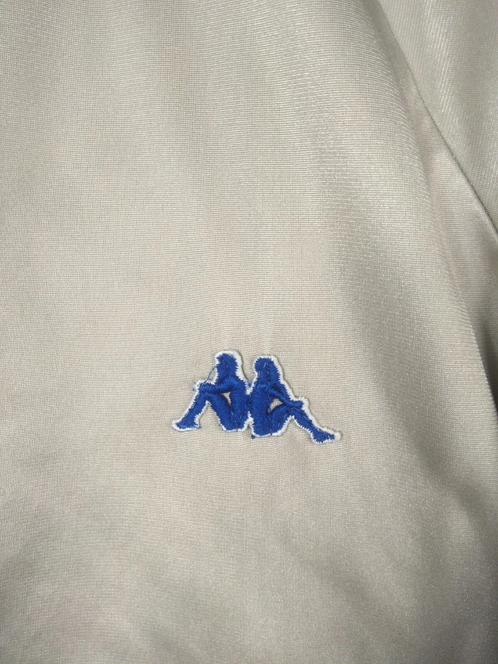 Chaqueta de Colección USA Atletismo Team Kappa Años 90 Con Rayas Gris Hombres S ig93 Foto 3 de 4