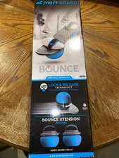 NEW Morf Board Blue & Gray, Inflatable Bounce Xtension Balls Attachment Only  