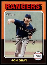 2024 Topps Heritage #335 Jon Gray Texas Rangers