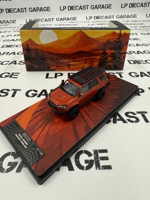 GCD Toyota 4Runner Inferno Orange Clean Version 1:64 Diecast