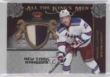 2011-12 Crown Royale All the King's Men Memorabilia Prime 22/50 Derek Stepan x5p