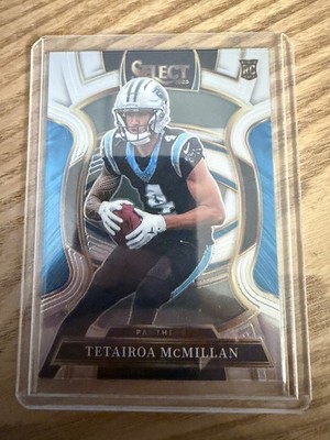 Tetairoa McMillan - Carolina Panthers (RC) - Base - Panini Select 2025, No. 44