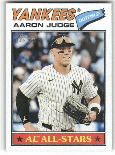 2026 Topps Heritage MLB Aaron Judge #10 AL All Stars