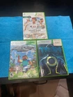 Authentic Xbox 360 Game Lot Minecraft Tron Evolution Grand Slam Tennis 2 OEM