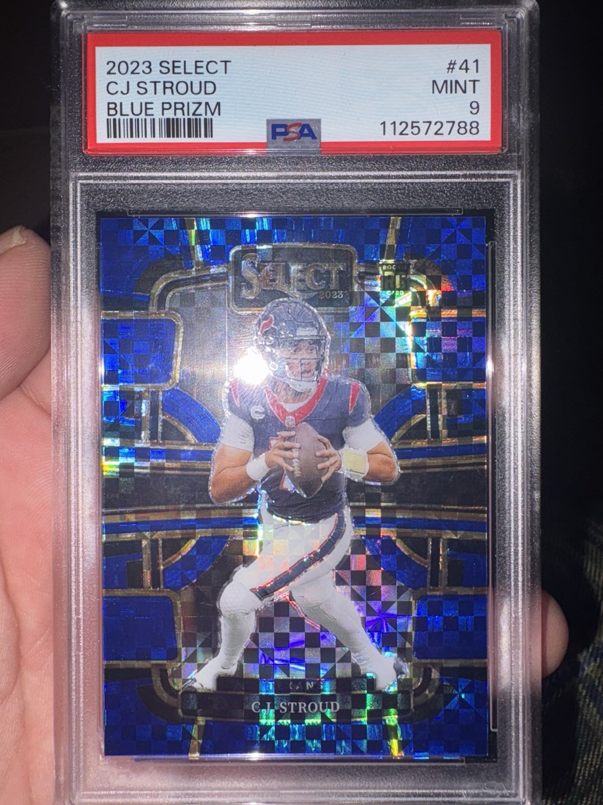 2023 Panini Select - Concourse C.J. Stroud #41 Blue Prizm /199 (RC)