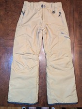 Boulder Gear Youth Snow Pants Brown Adjustable Waist Sz Medium