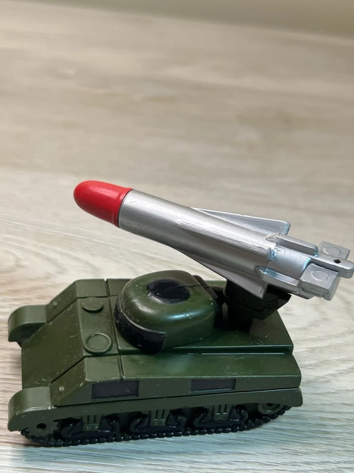 Tanque militar Majorette Sonic Flashers 1989 vintage con lanzador de misiles Foto 3 de 4