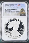 2025-P Proof $1 American Silver Eagle Marine Corps Privy NGC PF69UC
