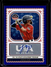 2024 Panini Stars & Stripes USA #NTS-JP Josiah Park Signatures 89/100