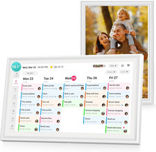 Digital Calendar Wall Touch Screen, 10.1 Inch Smart Chore Chart Family Schedul