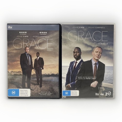 Grace Series Season 1 & 2 DCD itv Studios John Simm Richie Campbell Region 4