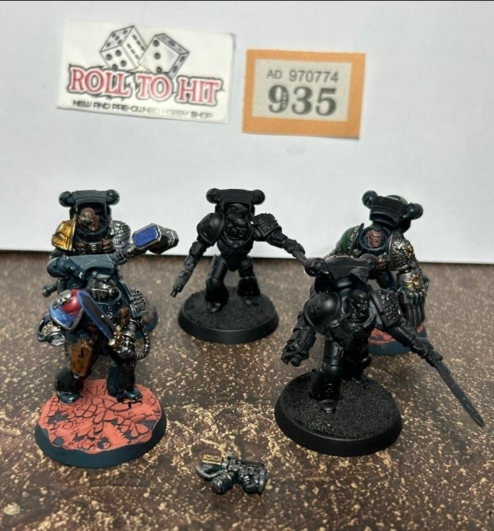 Warhammer 40k Space Marine Deathwatch Kill Team Painted And Assembled