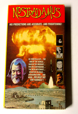 Nostradamus 1979 VHS Video Horror Mystic Future Predictions Documentary FREE