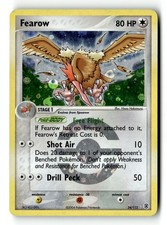 Pokemon Card Fearow LP FireRed & LeafGreen Reverse Holo Rare 24/112