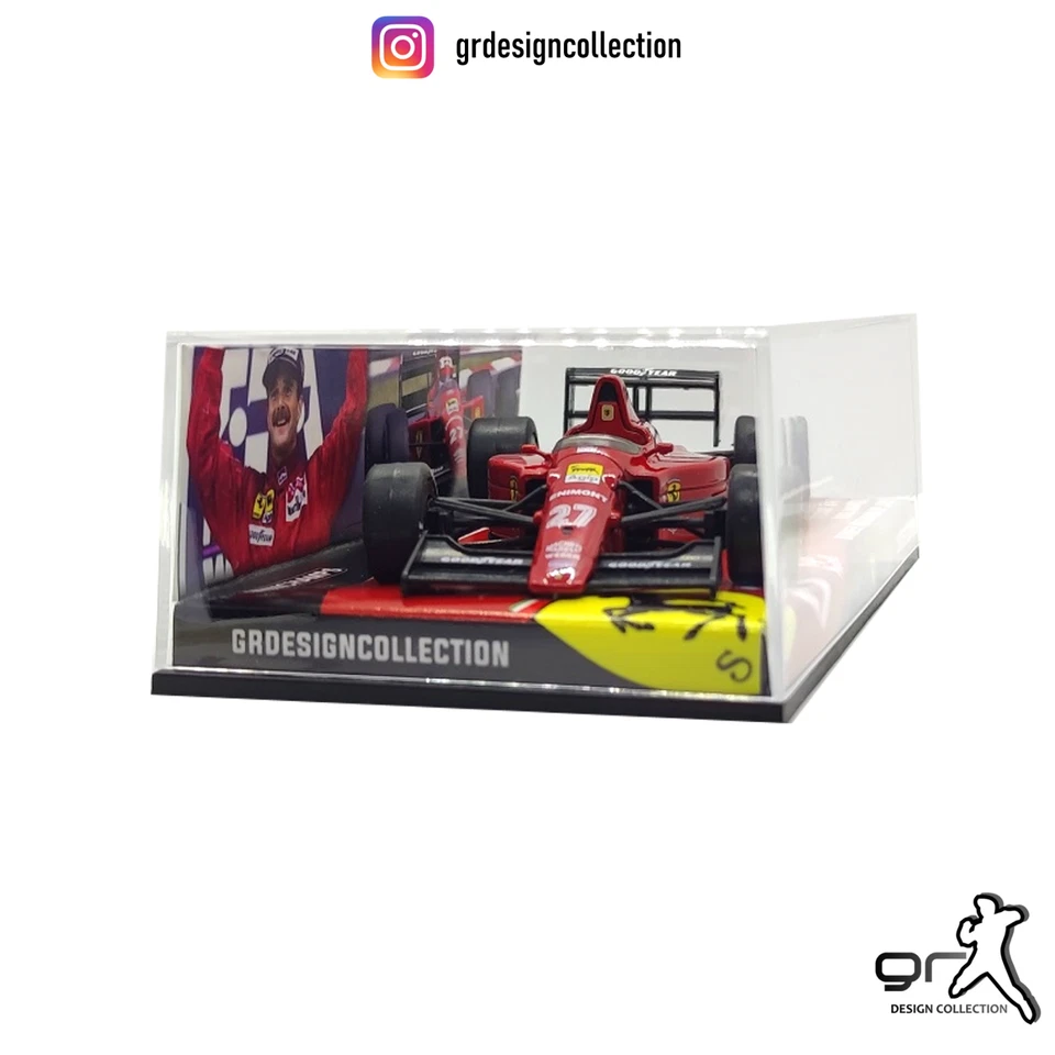 Nigel Mansell - Ferrari 640 - F1 Winner Hungarian GP 1989 / Altaya - IXO / 1:43 - Immagine 4 di 4