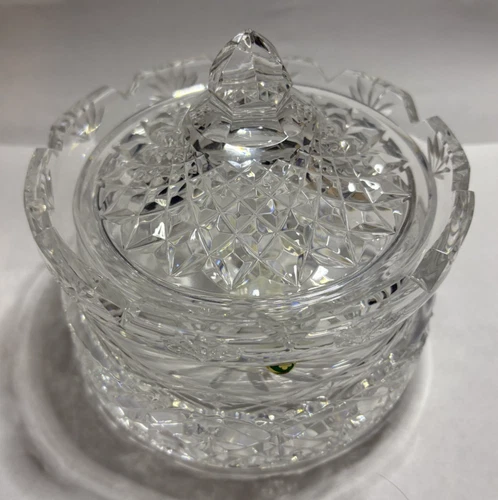 Waterford Society Samuel Miller Collection Butter Dish Jar & Lid Vintage Crystal