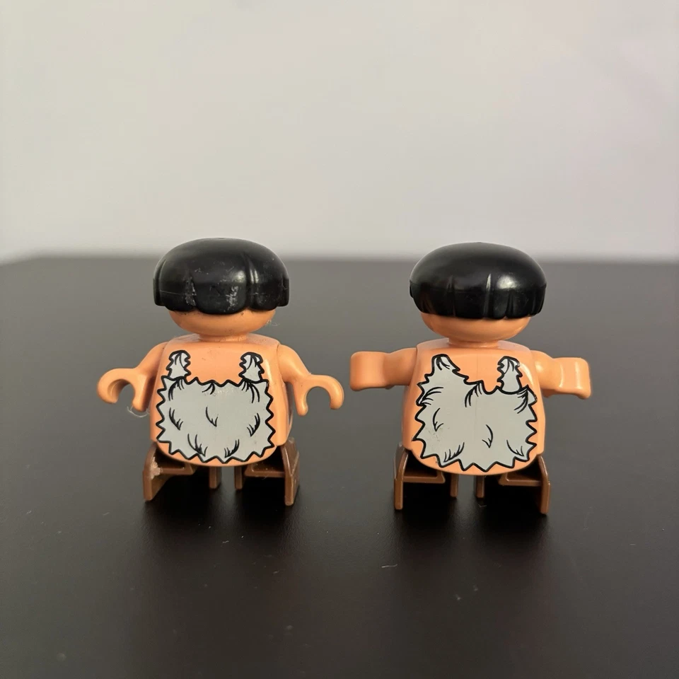 Lego Duplo Prehistoric Boy Girl Canoe Backpack Lot from 2604 Dino World Cavemen - Image 3 of 4