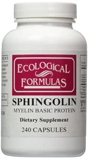 Sphingolin 200mg Myelin Sheath Extract 240 Caps Nutritional Supplement