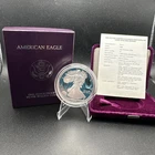 1989-S Proof American Silver Eagle In OGP Box And COA