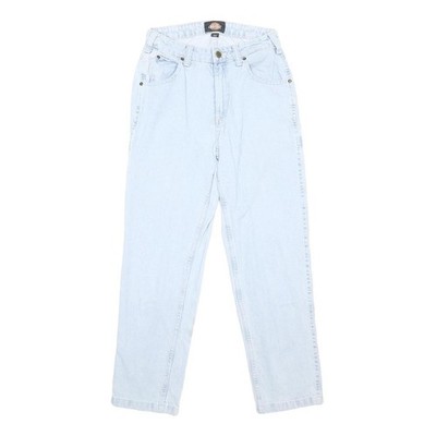 DICKIES Herren Hellblau Regular Fit Straight Denim Jeans Baumwollmischung W27 L29