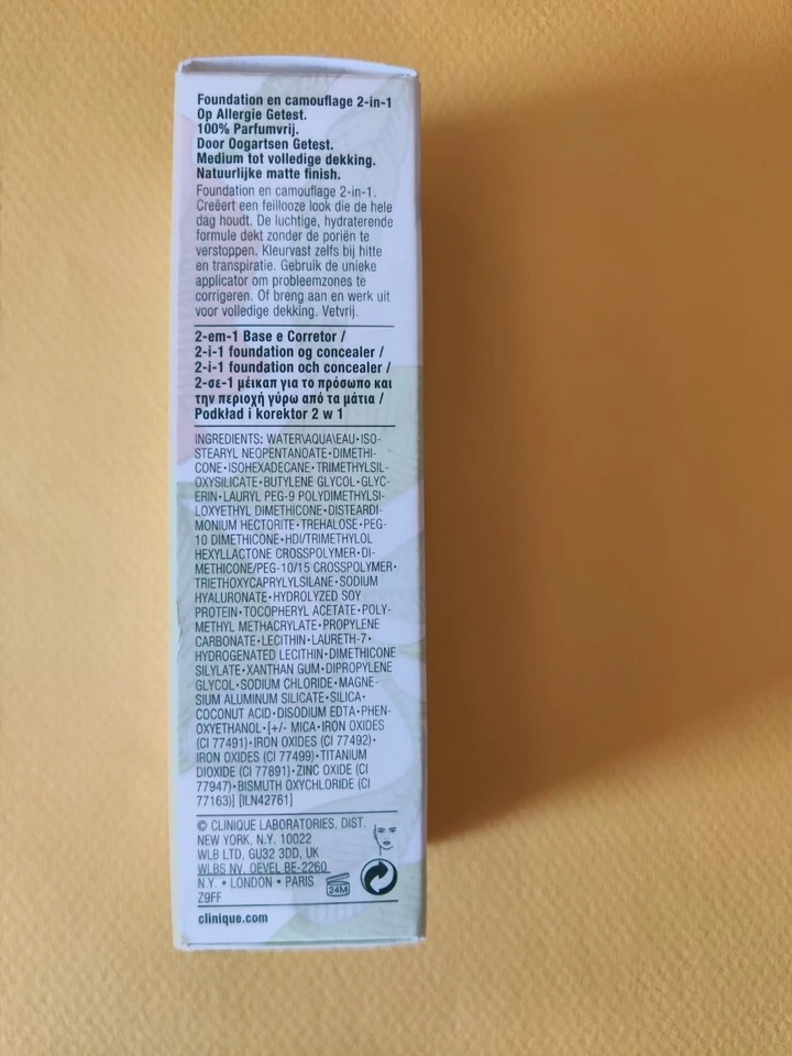 Fond de teint et correcteur 2 en 1 CLINIQUE . 30 ml neuf - Photo 3/4