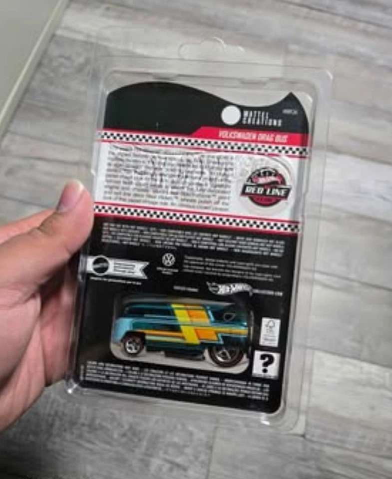 2025 Hot Wheels Red Line Club RLC sELECTIONs VW Drag Bus! Frete grátis! Estado perfeito - Imagem 2 de 2