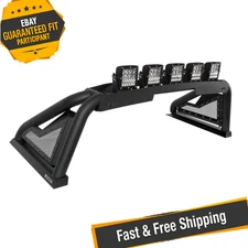 Go Rhino 918600T Black Sport Bar 2.0 w/ Power Actuated Retractable Light Mount