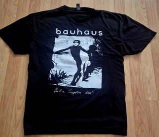 BAUHAUS ●Band T Shirt● schwarz mit Druckgrafik● ●Größe XL● sehr guter Zustand