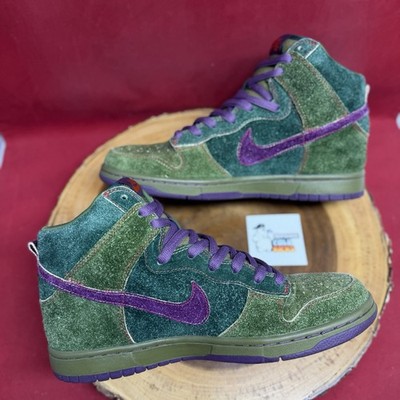 ＫＪSupreme × Nike SB Dunk High Nike Dunk High Premium SB 420 Skunk Sz 10 313271-300 Supreme