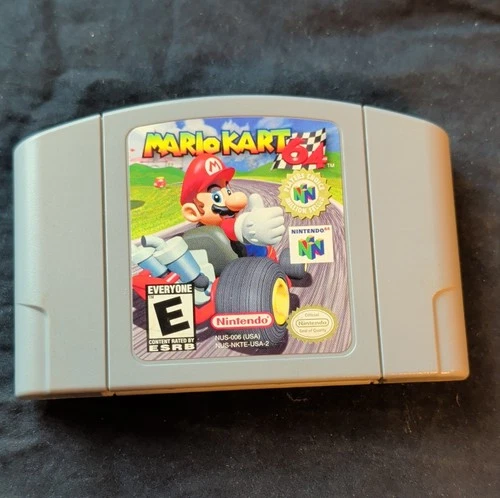 Nintendo Mario Kart 64 Nintendo 64 Racing Car 1997 E NTSC-U/C