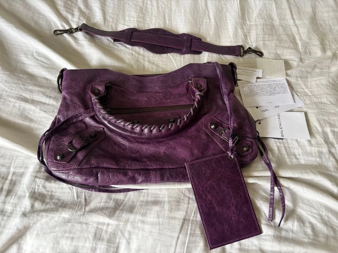 Balenciaga Purple Bags & Handbags for Women for sale | eBay