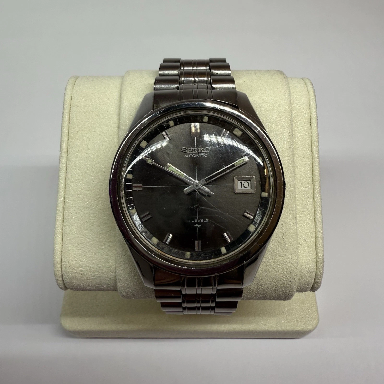 SEIKO Automatic 7005-8062 Self Winding Day/Date Men Vintage Watch W85 *WORKING