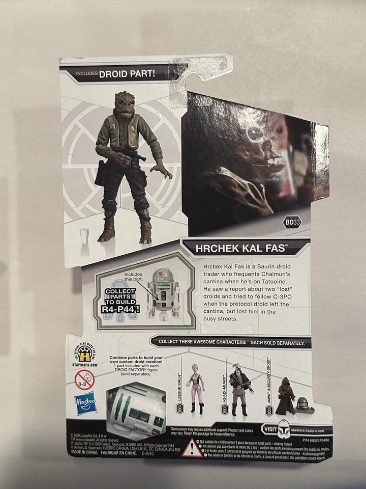 SELLADO Star Wars: Legacy Collection (BD33) Hrchek Kal Fas Foto 2 de 4