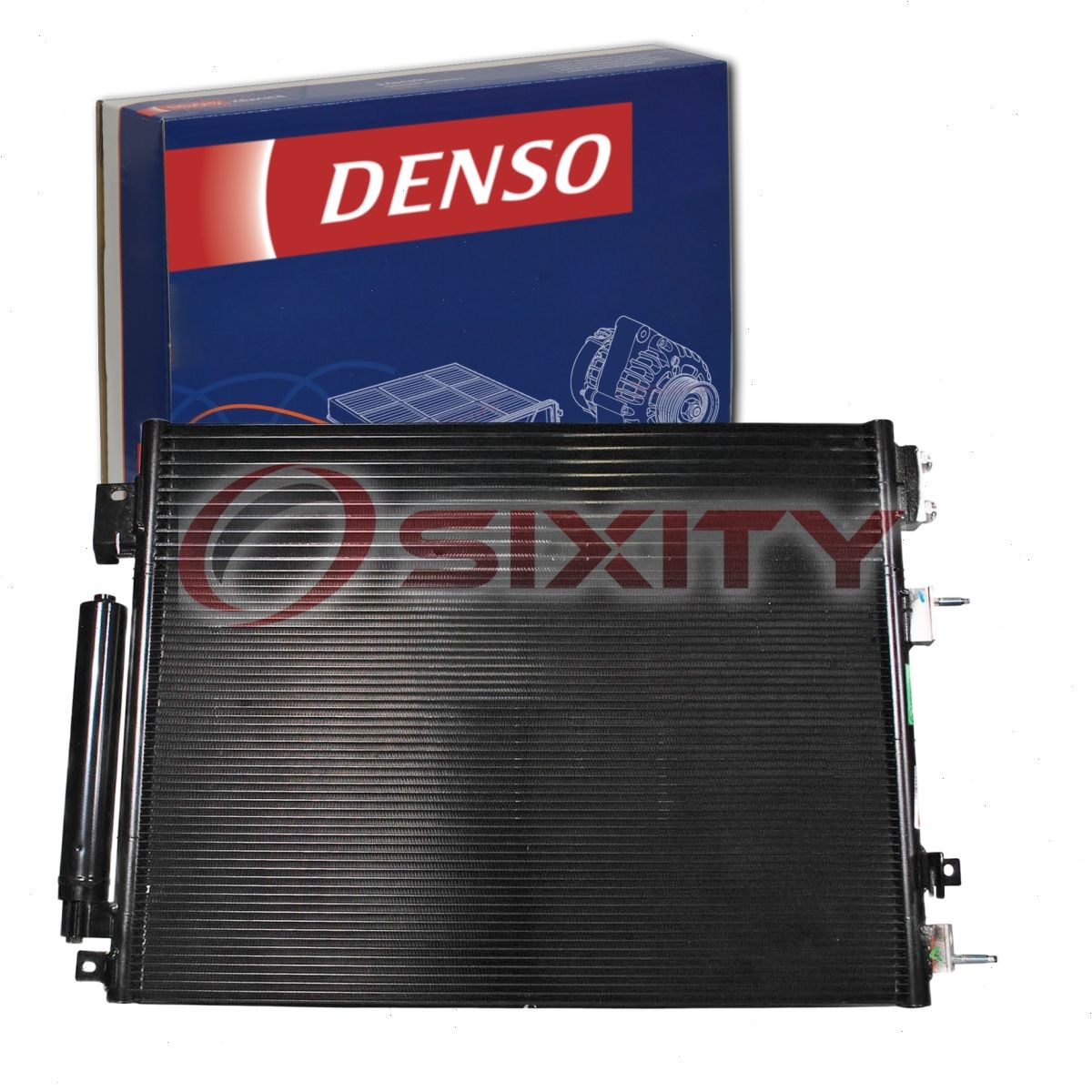 DENSO 477-0807 AC Condenser for 7-3897 6808 5784 AA 40111 3948 10698 AC Air hp
