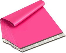 50 Pack 19x24 Inch Hot Pink Poly Mailer Shipping Bags