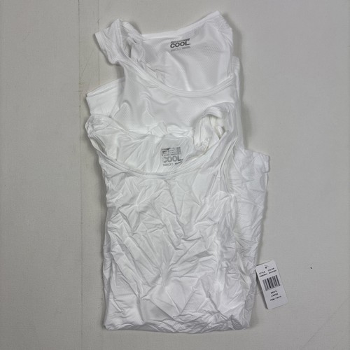 32 Degrees Men's Comfort Mesh Tank, 2 pack White Large L - Picture 1 of 3