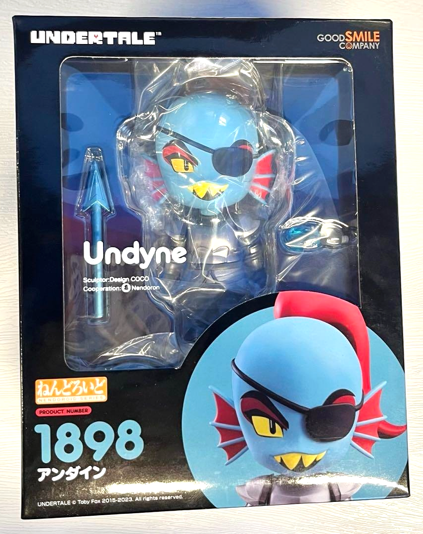 【未開封】UNDERTALE ねんどろいど アンダイン フィギュア 1898 Good Smile Company Nendoroid 1898 UNDERTALE Undyne Action Figure