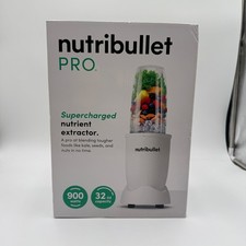 nutribullet® Pro Nutrient Extractor, 900W Professional Blender White NEW