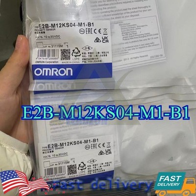 E2B-M12KS04-M1-B1 New Omron E2BM12KS04M1B1 Proximity Sensor In Box US Fast Ship