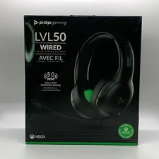 *PARTS ONLY** PDP LVL50 Wired Stereo Gaming Headset for Xbox One - Gray/Black