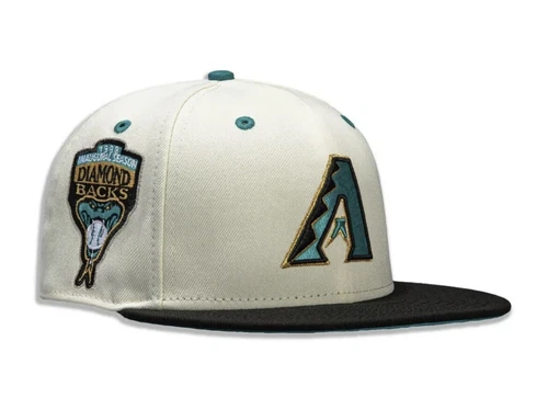 Hat Club 7 1/4 Arizona Diamondbacks Tropics Teal Off White 2 Tone *IN HAND!*