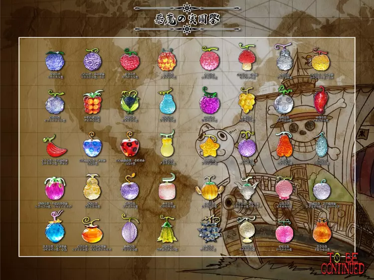 In One Piece, what are the different devil fruits and what