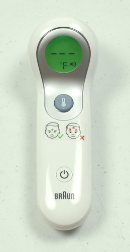 Termómetro digital Braun modelo NTF 3000 sin contacto + frente - Imagen 5 de 10