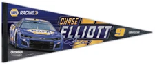 Chase Elliott NASCAR NAPA Chevrolet #9 2025 Official Premium Felt PENNANT