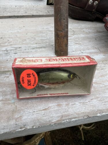 Nuevo señuelo de pesca Smithwick Bo-Jack vintage 2,5" trucha arco iris B3089 Nuevo de Lote Antiguo
